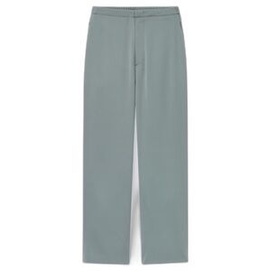 UNIQLO Satin Relaxed Straight Pants